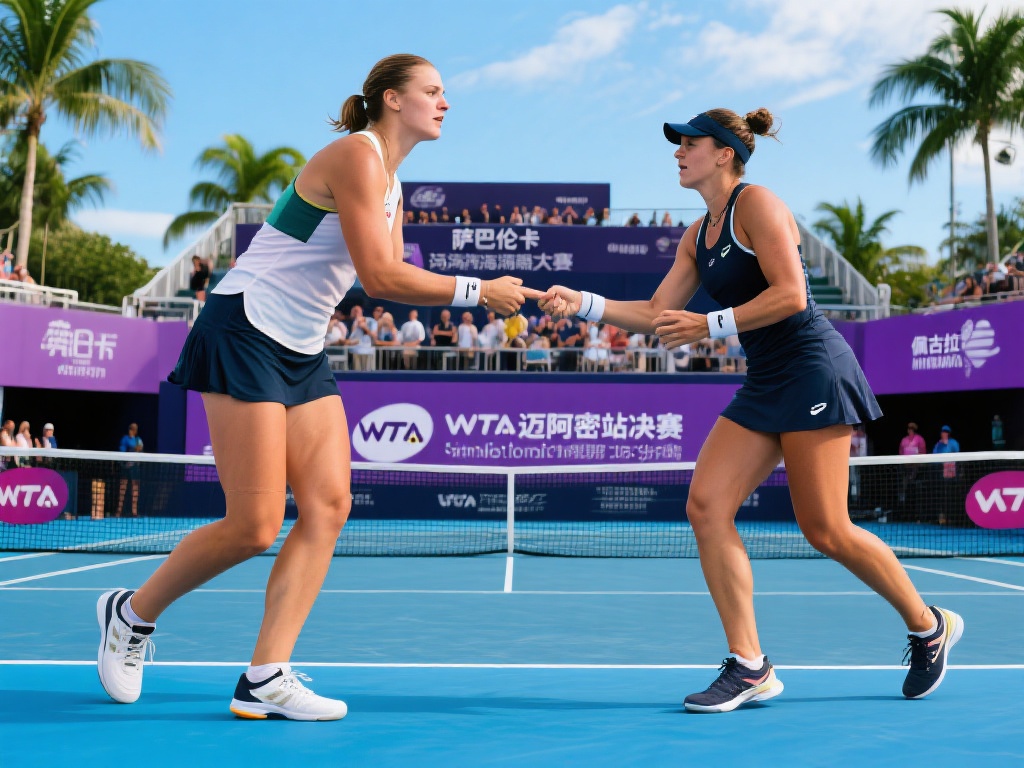 萨巴伦卡首进迈阿密决赛 对决佩古拉争冠荣耀 如此重大的赛事自然吸引了大量的关注和商业